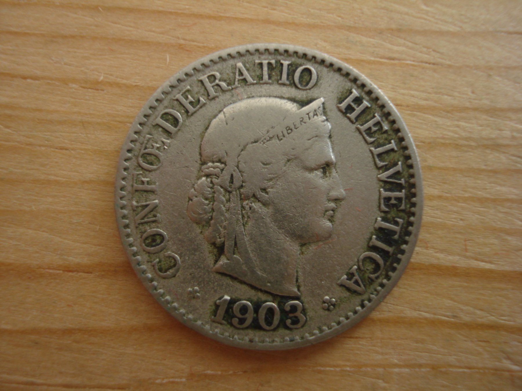 Tutti le monete: (S1) 10 Rappen 1903 – Usato da Erlach venduto da Net-Coins