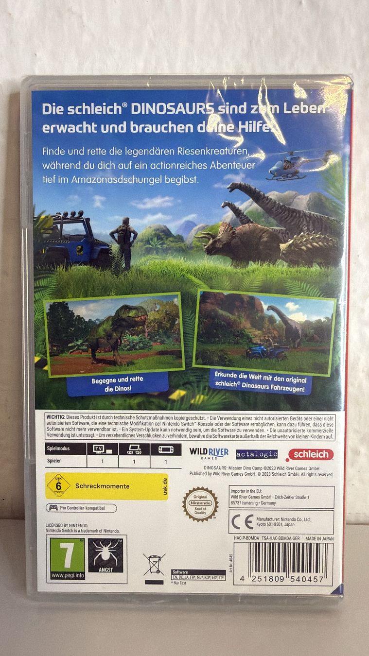 Giochi: Nintendo Switch Spiel DInosaurs Mission Dino Camp neu – Usato da Ehrendingen venduto da lax21 1