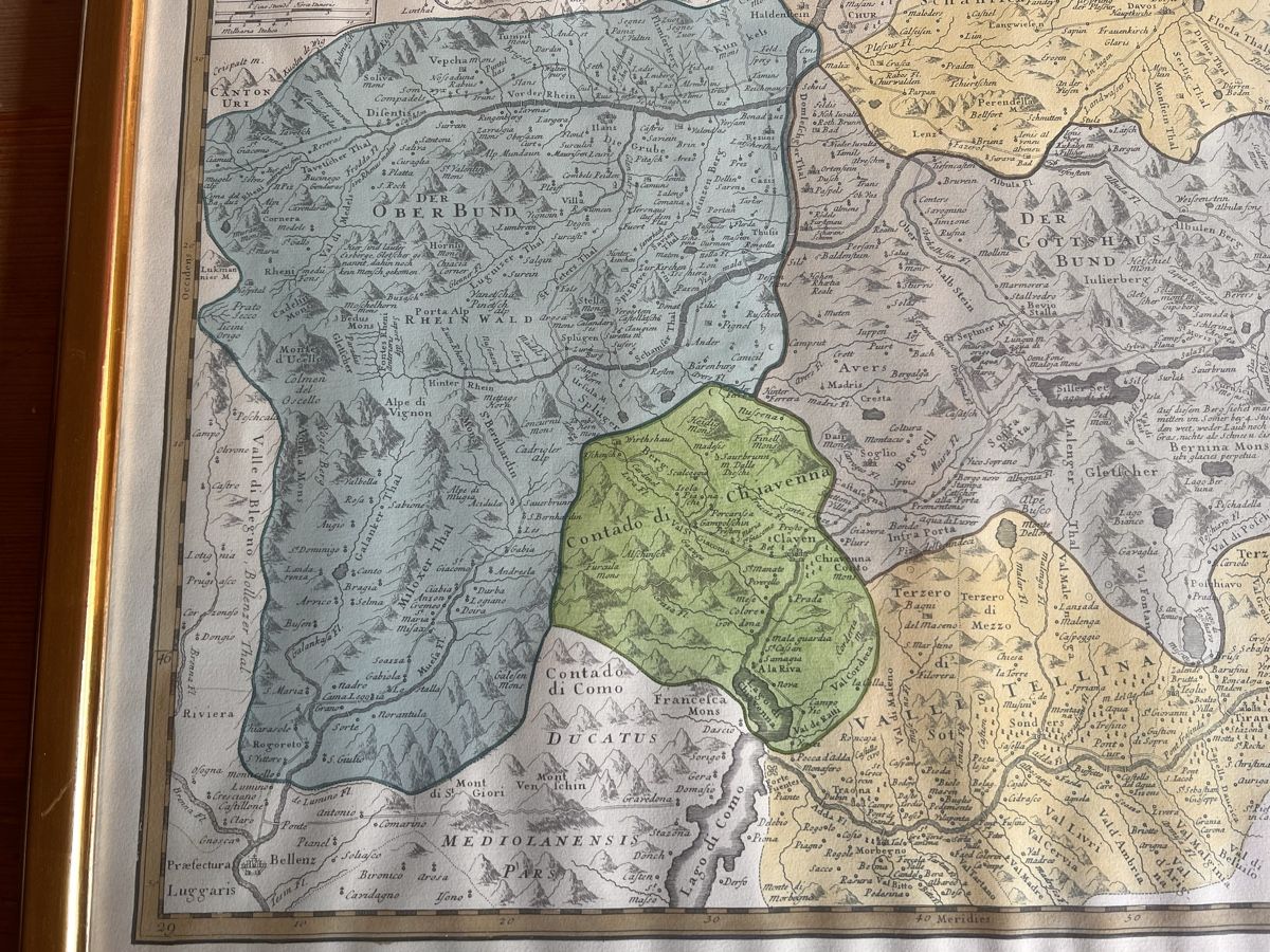 Foto & Immagini: Alte Karte Rhaetia (15) – Usato da Glattfelden venduto da maa_qcj8 4