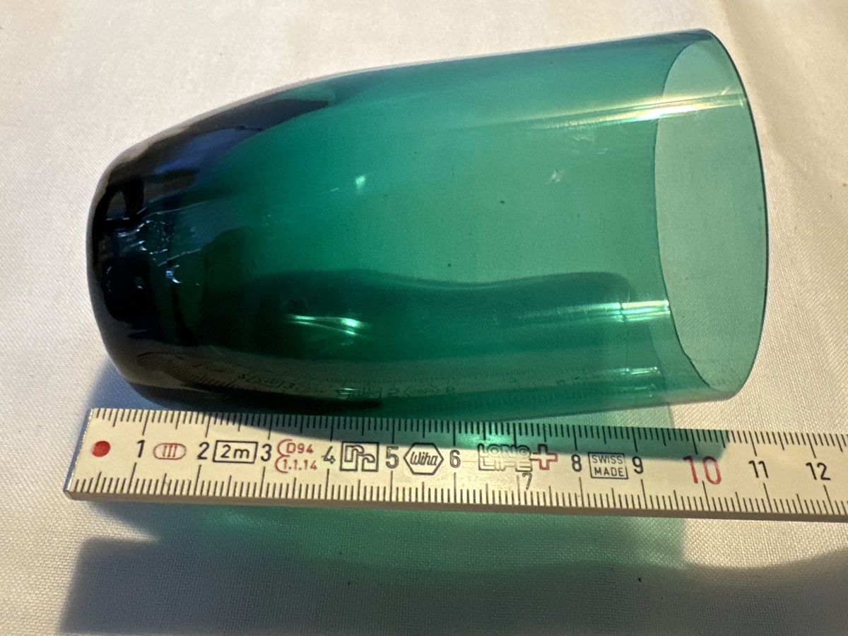 Verres: 2 schöne grüne Gläser, Vintage – D'occasion à Zürich par Chaeffeler 5