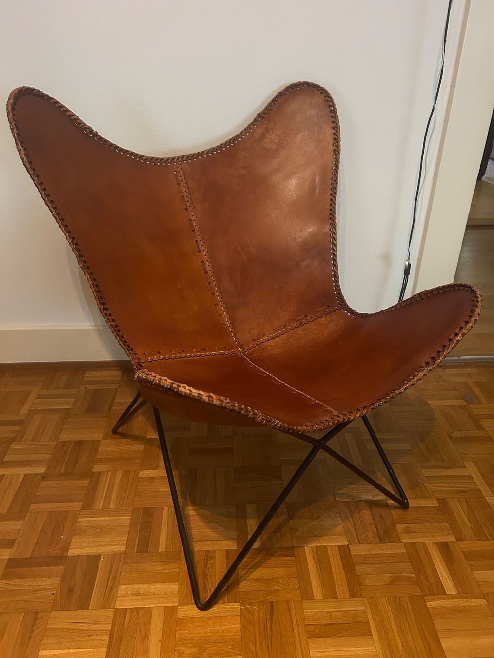 Kare Poltrone: KARE Design Sessel Butterfly+ zwei Cover – Usato da Genève venduto da sunandwind 1