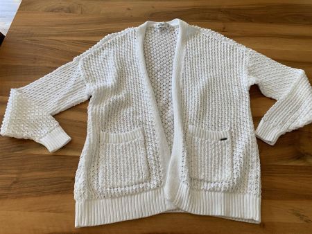HOLLISTER weisse Strickjacke/Cardigan XS