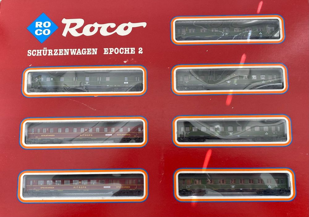 Schürzenwagenset ROCO SPUR N (Neu und originalverpackt) in Muraz ...