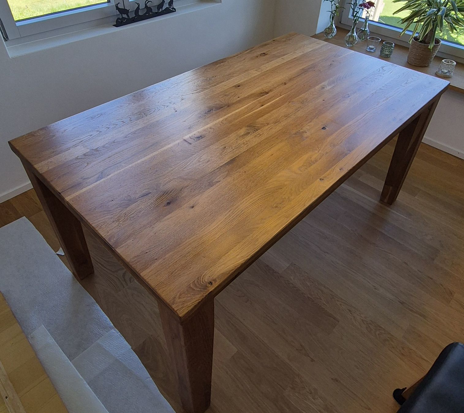 Tables: Massivholz-Esstisch – D'occasion à Cham par josef.c 3