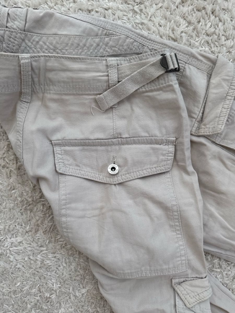 Bershka Pantaloni: Bershka Cargo Hose beige, Gr. 36 – Usato da Gächlingen venduto da anjuli_123 2