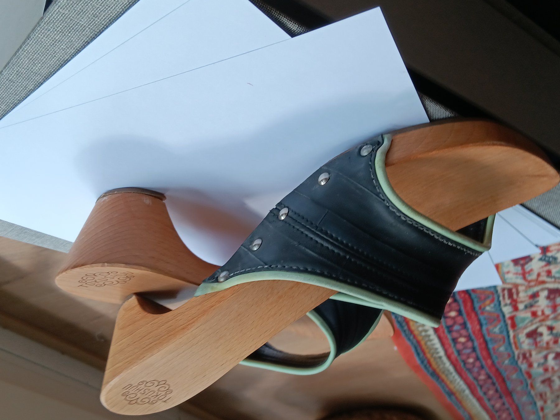 Scarpe da donna: Sandali in legno donna gr.39 – Usato da Rüschlikon venduto da FranSca 3
