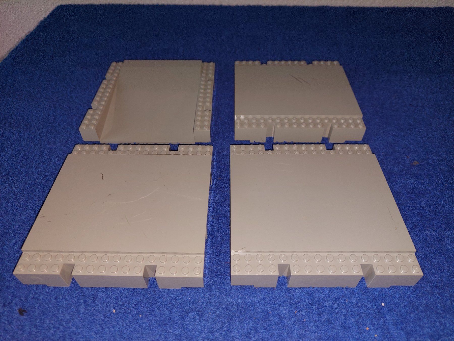 Lego Kit di costruzioni: Lego graue Platten Auffahrt – Usato da Altenrhein venduto da schalumpfi 1
