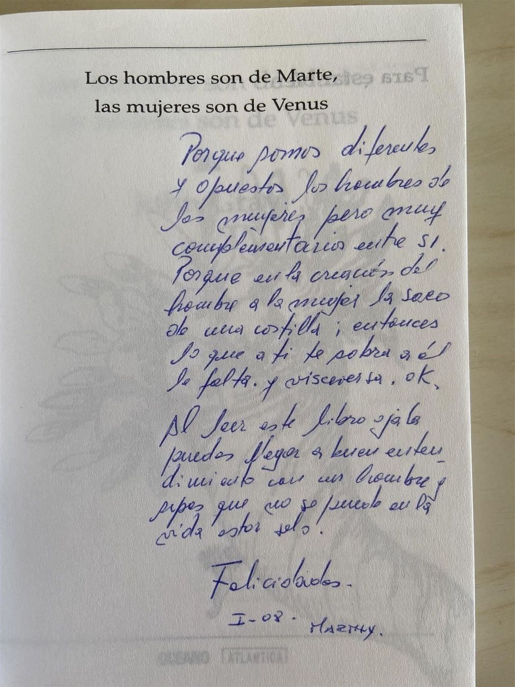 Libri: Los hombres son de Marte / John Gray – Usato da Gümligen venduto da Xochitl 4