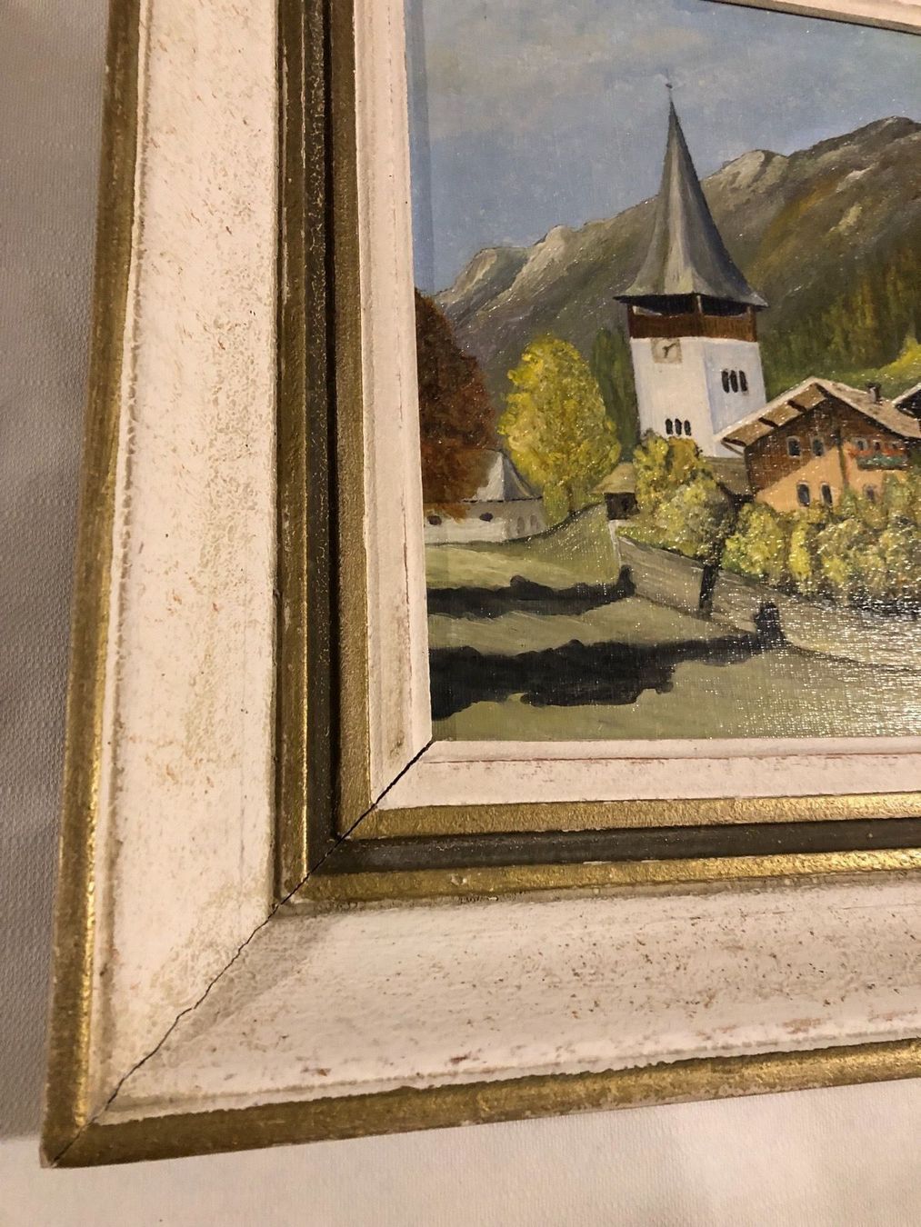 Dipinti: W. Rubin 1951 Mairinger Kirche – Usato da Hirzel venduto da pjn_d7xp 5