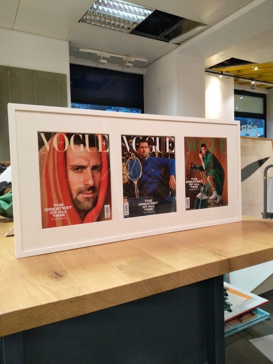 Cornici: Novak Djokovic Vogue Adria – Nuovo e nell'imballaggio originale da Castione venduto da DWNL