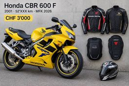 Honda CBR 600 F + equipment package