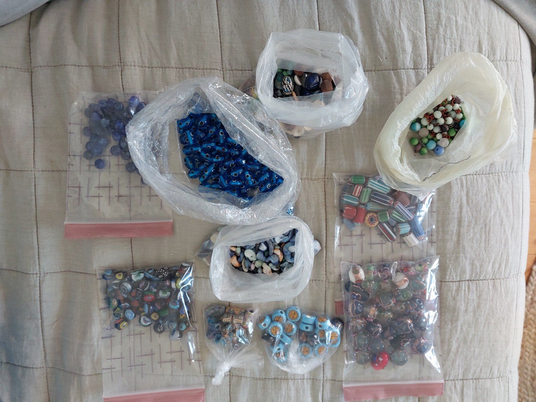 Perle (finte): Diverse Perlen zum Schmuck machen – Nuovo (secondo la descrizione) da Einsiedeln venduto da rava02 1