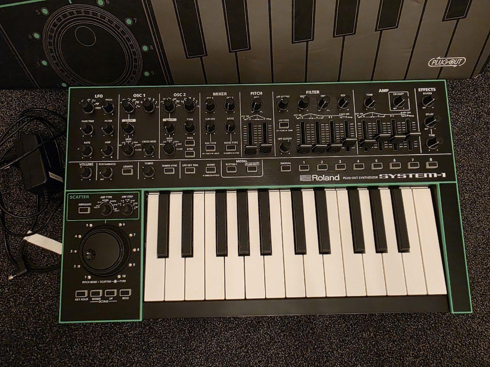 Roland Strumenti musicali: Roland Aira System-1 Plugout Synthesizer – Usato da Steinhausen venduto da Dsandro 2