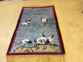 Top Seiden Orientteppich aus China! N 44