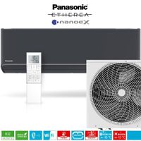 Panasonic Etherea KIT-XZ42ZKE-H Klima Set WiFi 5 kW Graphit