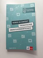 Words in Context Thematischer Oberstufenwortschatz