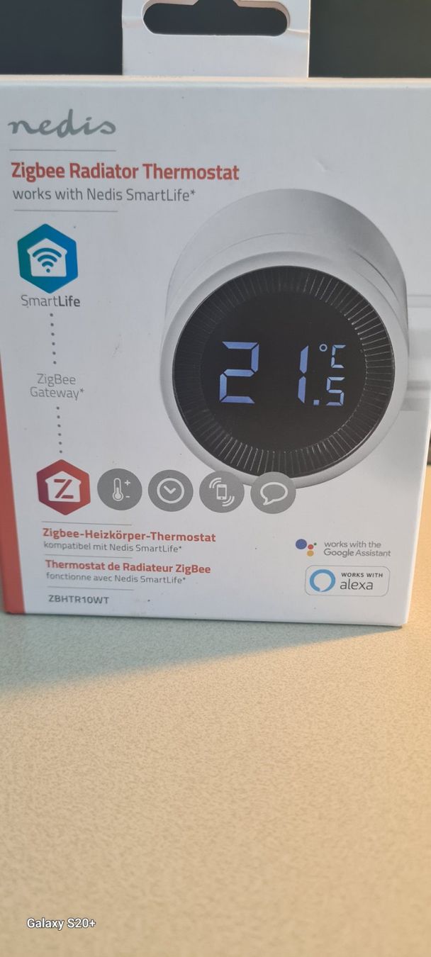 Radiatori: Nedis Heizkörpersteuerung Zigbee 3.0 – Nuovo e nell'imballaggio originale da Worb venduto da Werich 2
