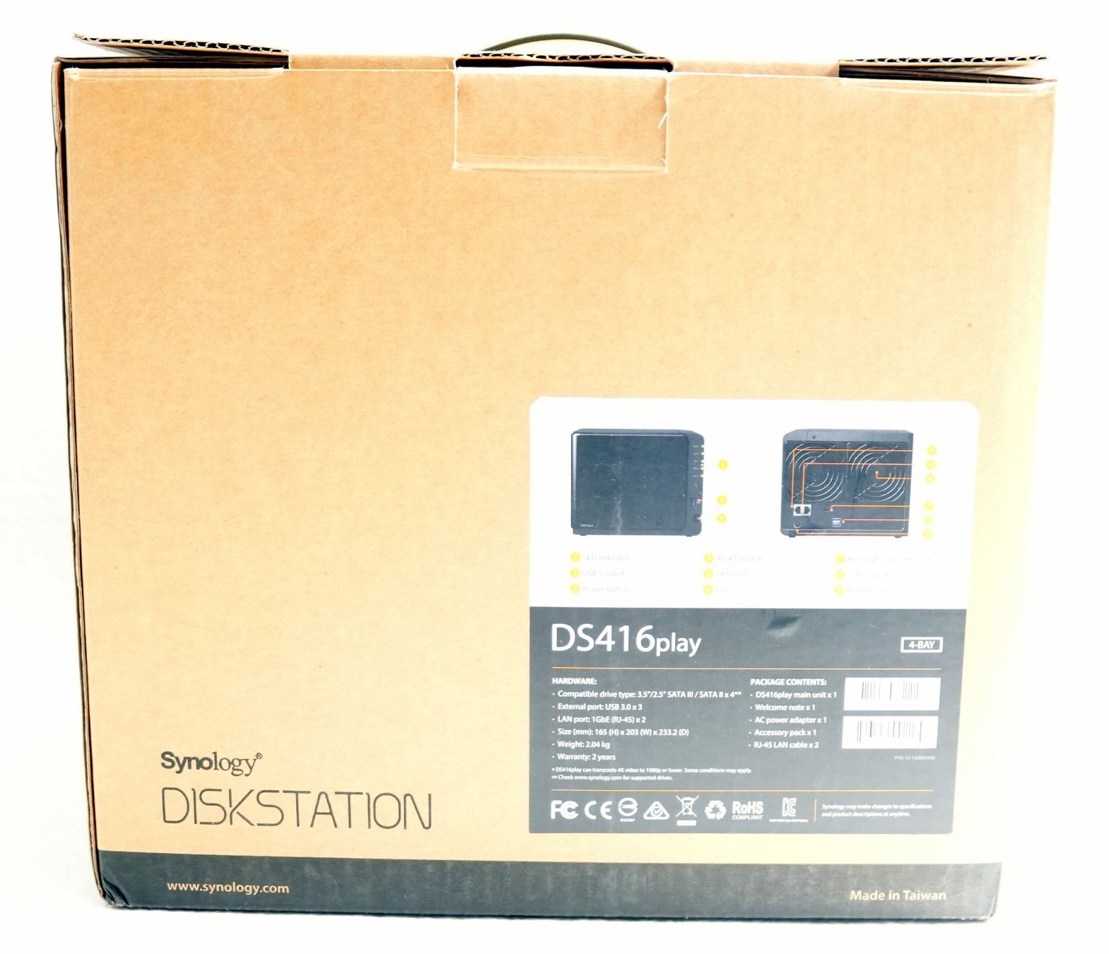 Synology Serveurs: SYNOLOGY Diskstation DS416play - 4 Slots – D'occasion à Winterthur par Sawomiju 4