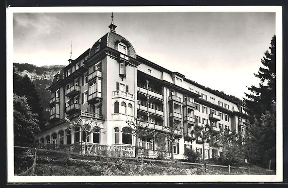 Cartoline postali: AK Lungern, vor dem Haus St. Josef – Usato da Berlin venduto da bartko-reher