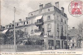 CHAUX - de - FONDS, brasserie et jardin de Ariste Robert