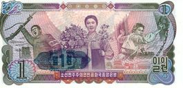 Bank of North Korea - Won (Blauer Stempel) - UNZ