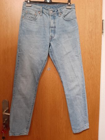 Levi's 501 Skinny - Hellblaue Jeans, Grösse S!