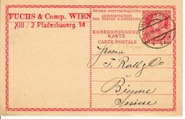 PK, Österreich 1914 nach Biel