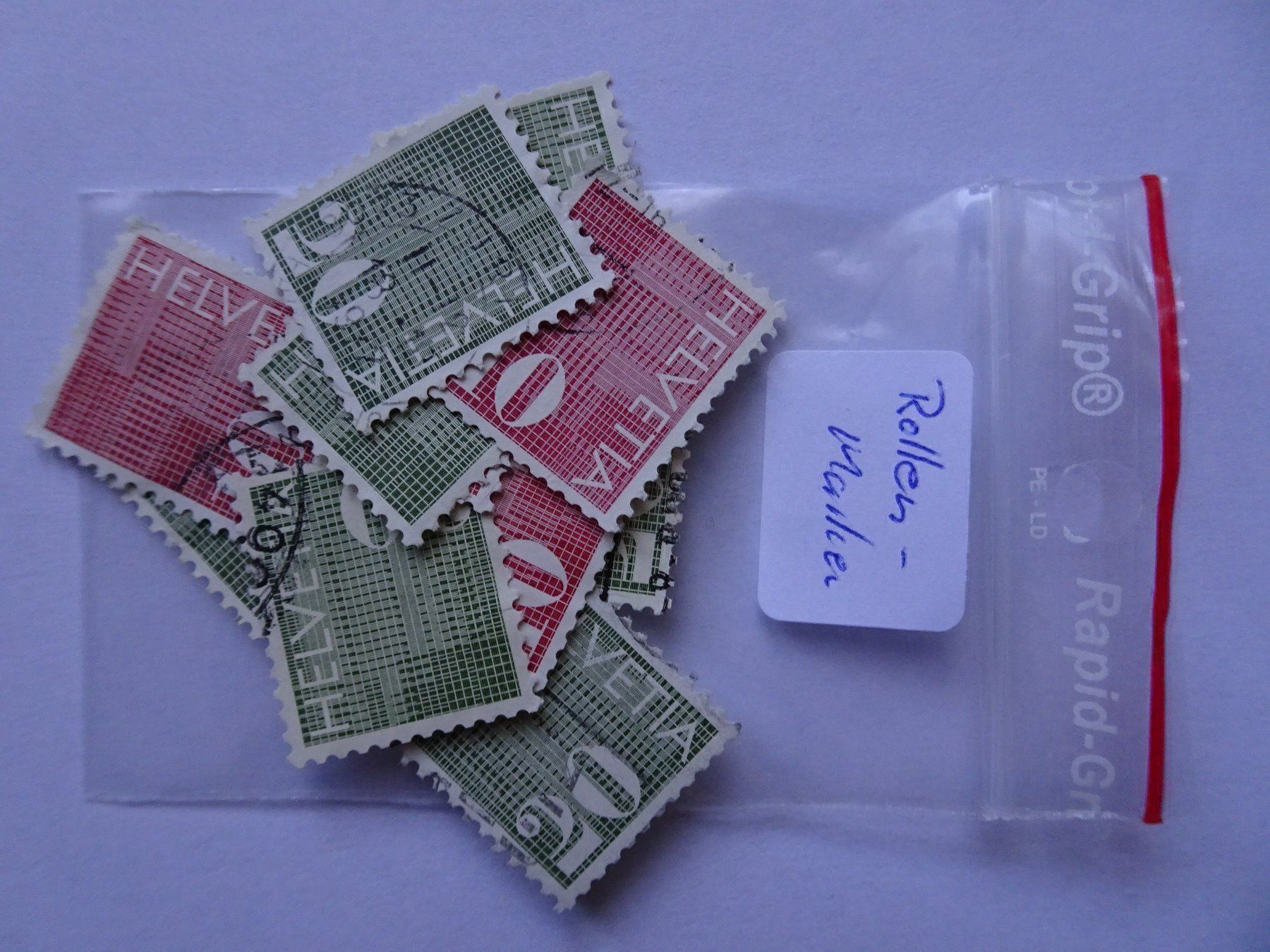 Alle Briefmarken: Restposten – Gebraucht aus Aadorf von Chnorli-Furz 2