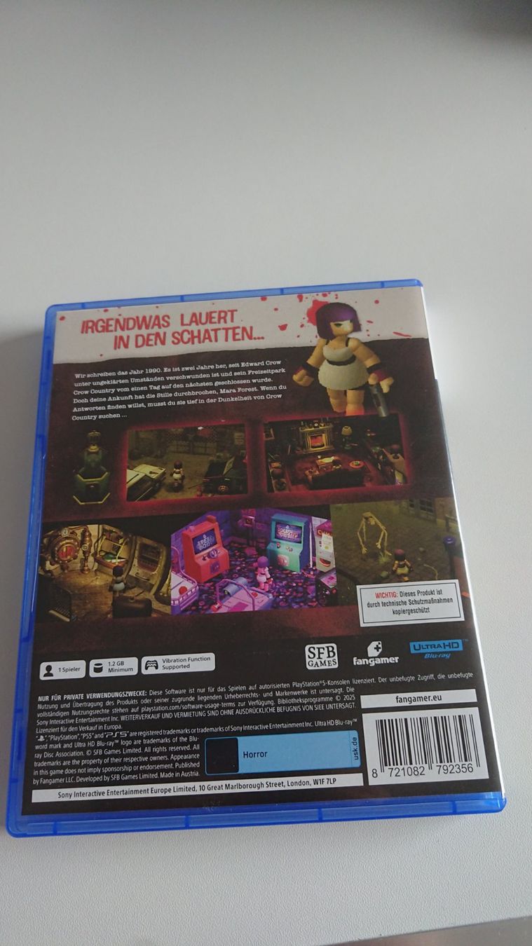 Spiele: Crow Country ps5 – Gebraucht aus Au SG von Mar_69jz 1