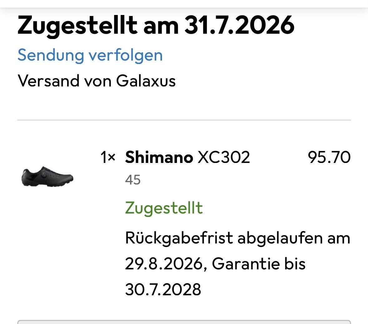 Shimano Herrenschuhe: Shimano XC302 Gr.45 – Gebraucht aus Dornach von Picasso81 4