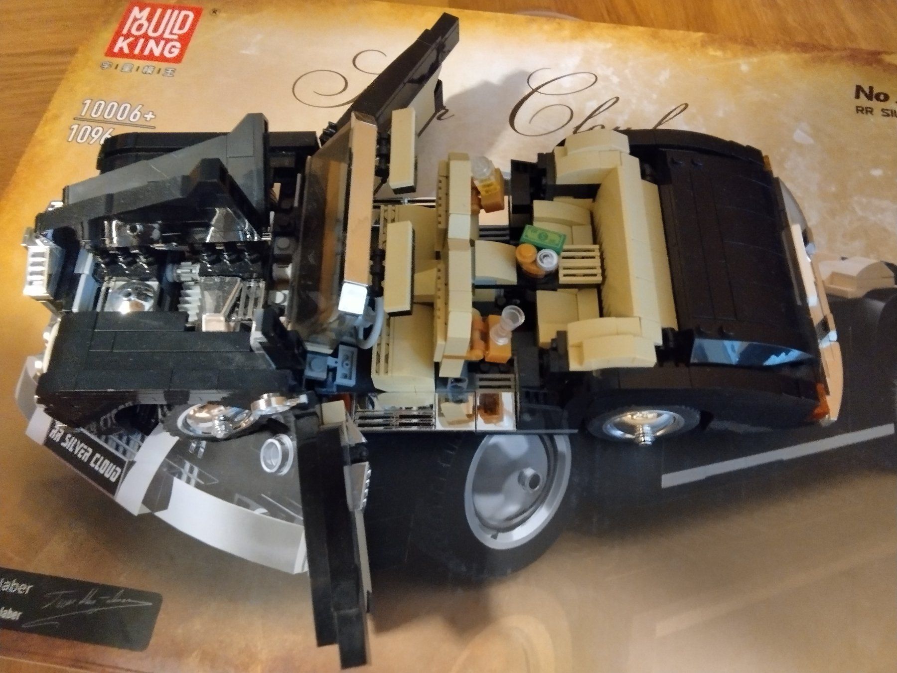 Mould King Kit di costruzioni: ab 1.-- MouldKing KLEMMBAUSTEINSET RollsRoyce Cabrio – Usato da Aarau venduto da RUD 4