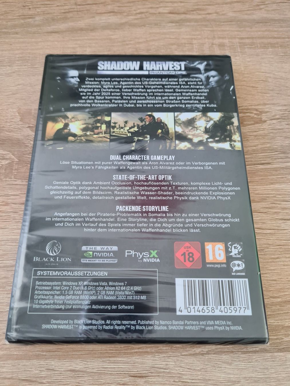 Giochi: Shadow Harvest Phantom Ops (German Cover) - PC - NEW – Nuovo e nell'imballaggio originale da Carouge GE venduto da Gasco 1