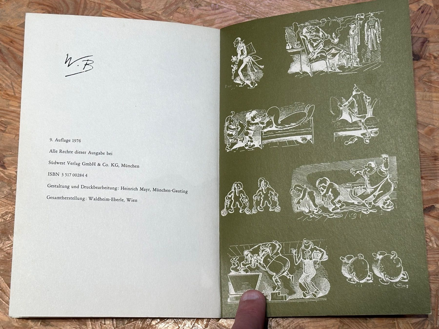 Libri: Max und Moritz Kinderbuch Comics 1976 Wilhelm Busch – Usato da Seltisberg venduto da quadartswiss 3