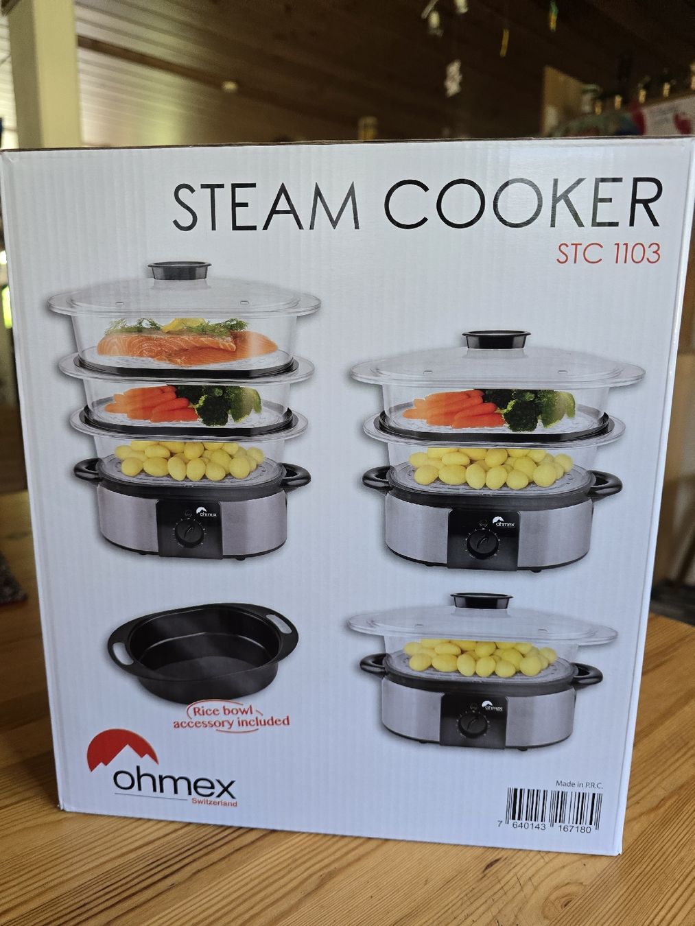 Ohmex Küchengeräte: Dampfgarer Ohmex STC 1103 neu – Neu und originalverpackt aus Ebikon von Vitada 2
