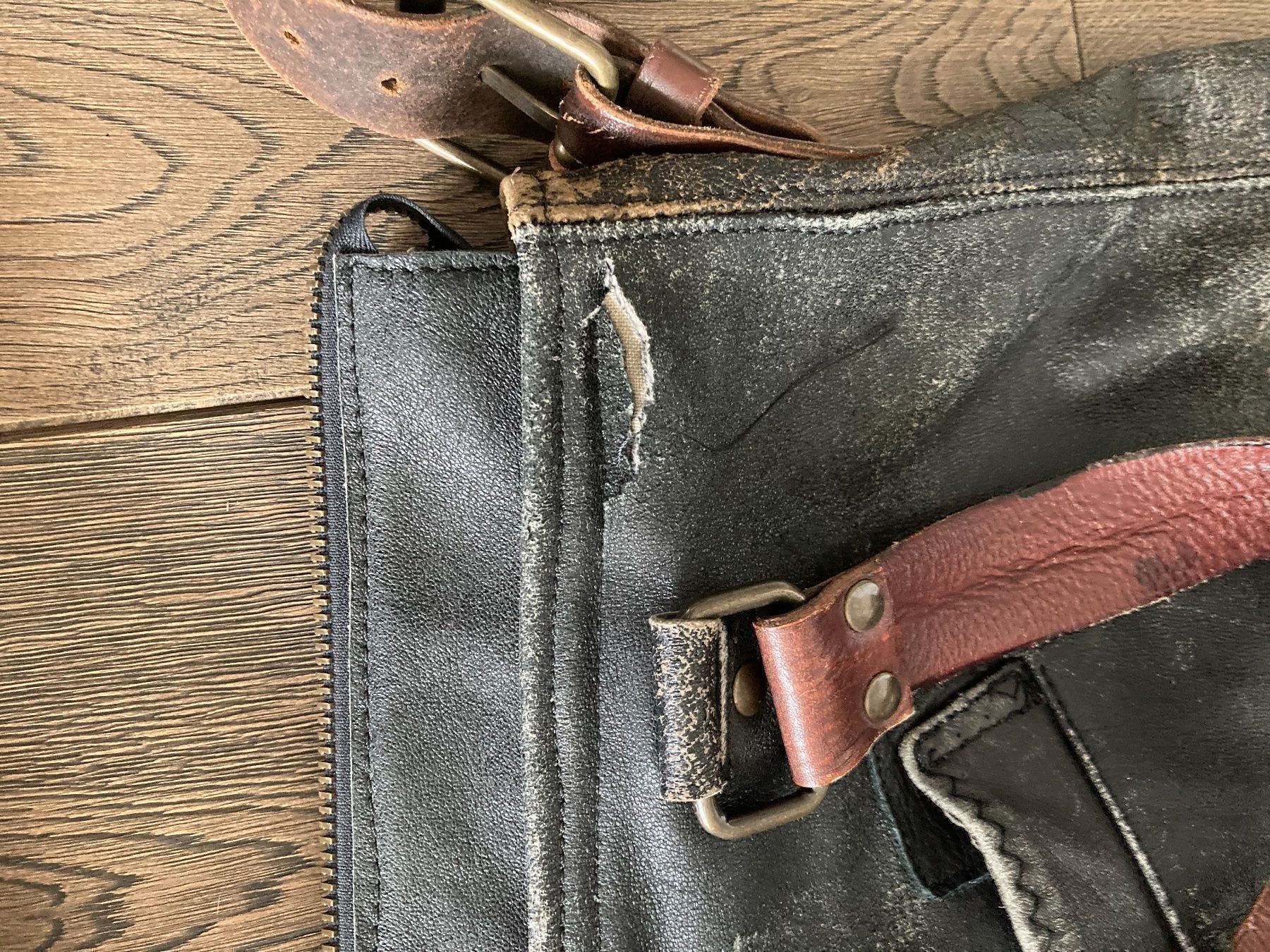 Borse: Tasche Vintage Leder Silentpeople – Usato da Birrwil venduto da Bruce1968 5
