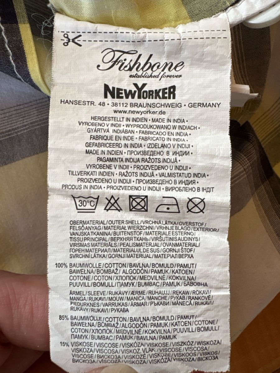 Camicie: Kurzarm Hemd von Fishbone / Gr. M – Usato da Rümlang venduto da Fledermaus16 4