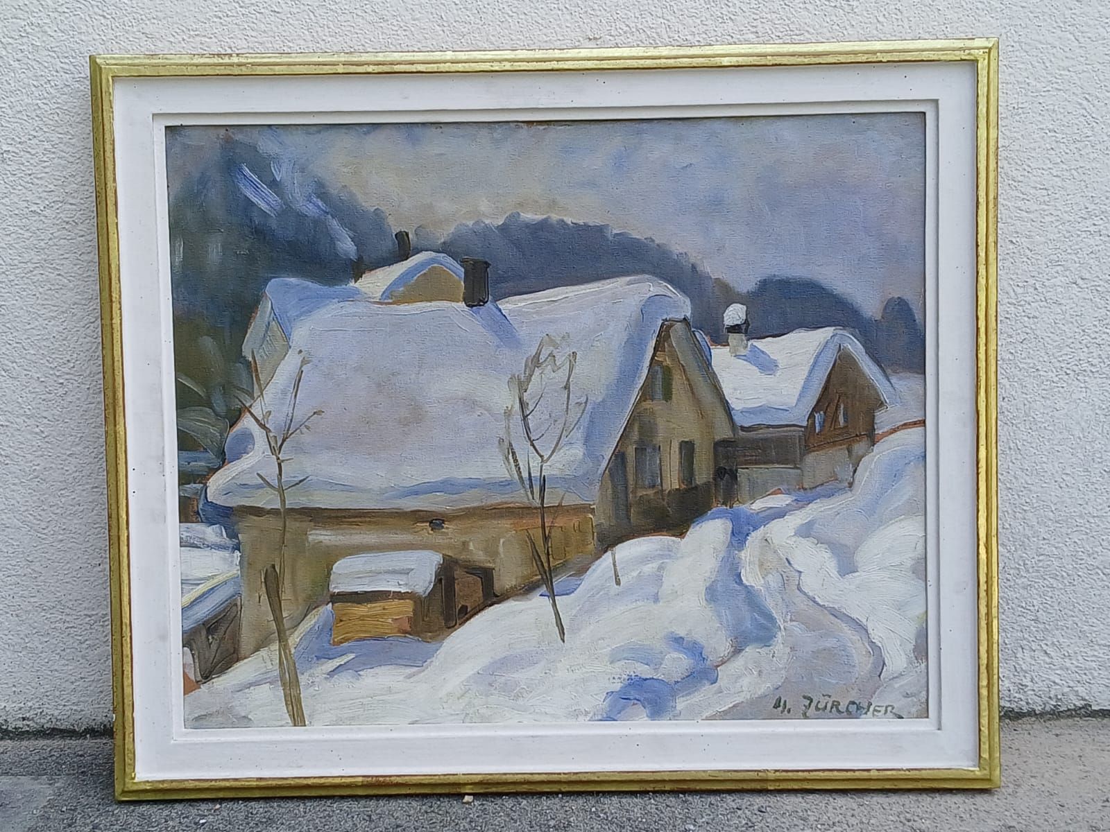 Dipinti: Winterlandschaft – Usato da Kriens venduto da BP_Art