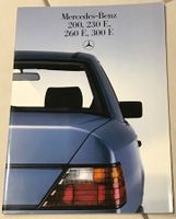 Prospekt MERCEDES-BENZ 200-300E, 85, wie NEU, richtig schön!