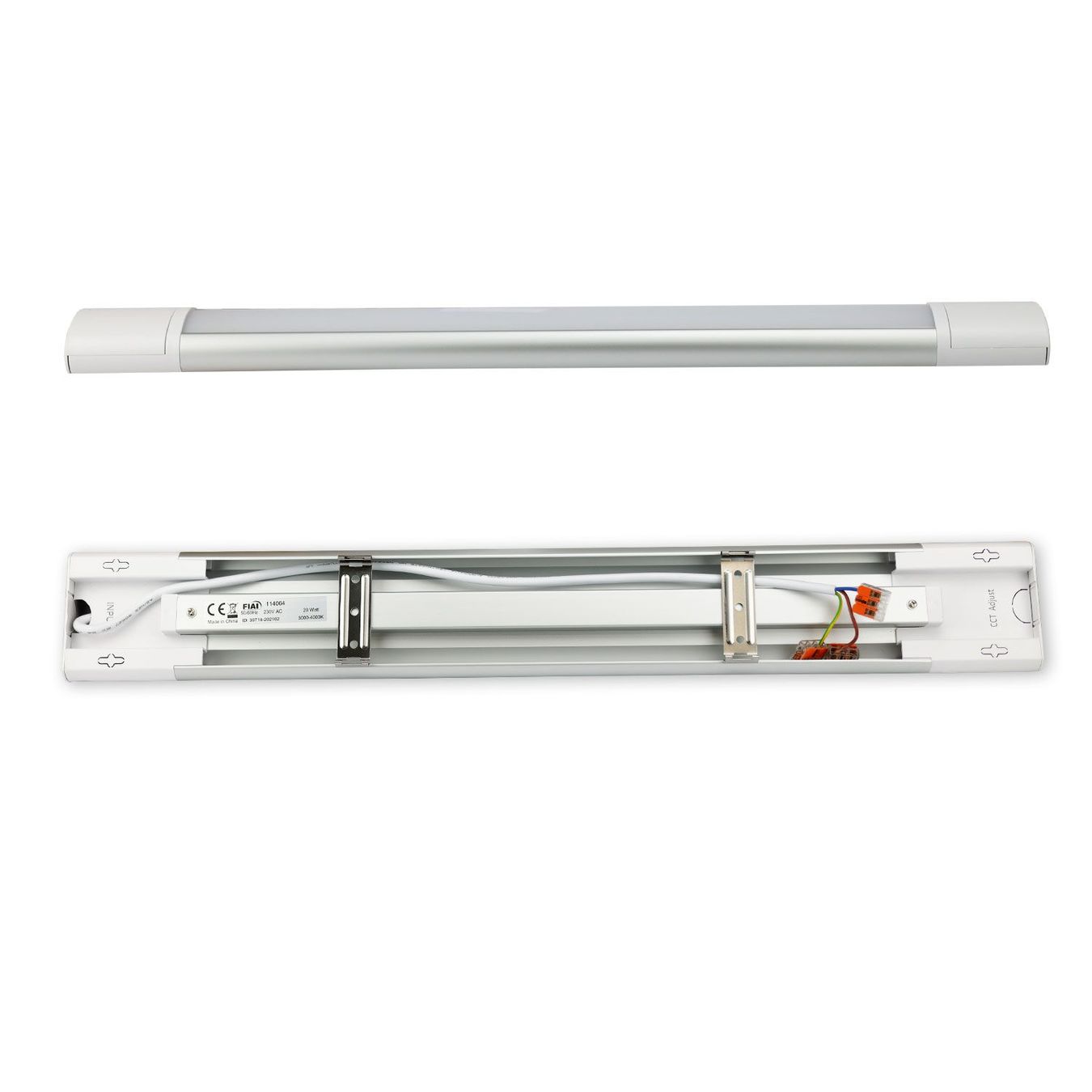Lampadari & plafoniere: LED Aufbauleuchte, IP42, 59 cm Länge – Nuovo (secondo la descrizione) da Kreuzlingen venduto da Smart-Light 3