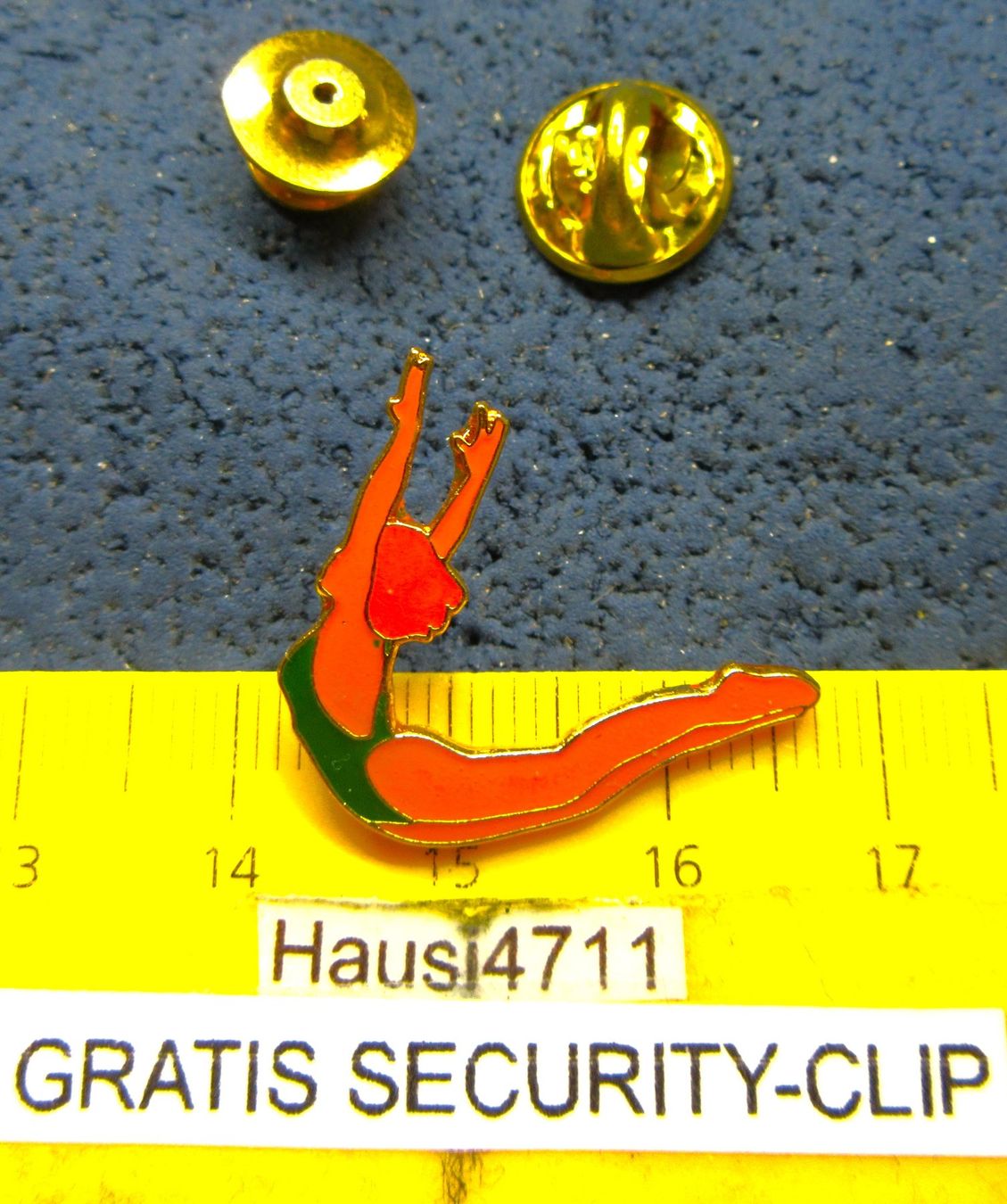 Swiss Placchette & Badge: FLIMS GR TURMSPRINGERIN PIN GLASIERT – Usato da Ettingen venduto da Hausi4711