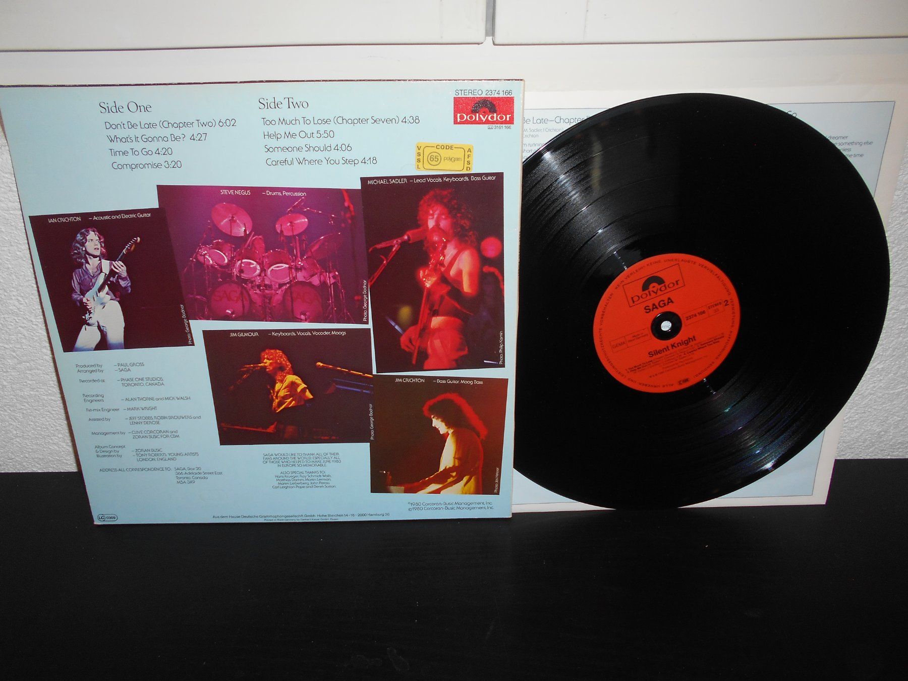 Dischi in vinile: Saga – Silent Knight / 1980 – Usato da Aarberg venduto da witchhunter01 1
