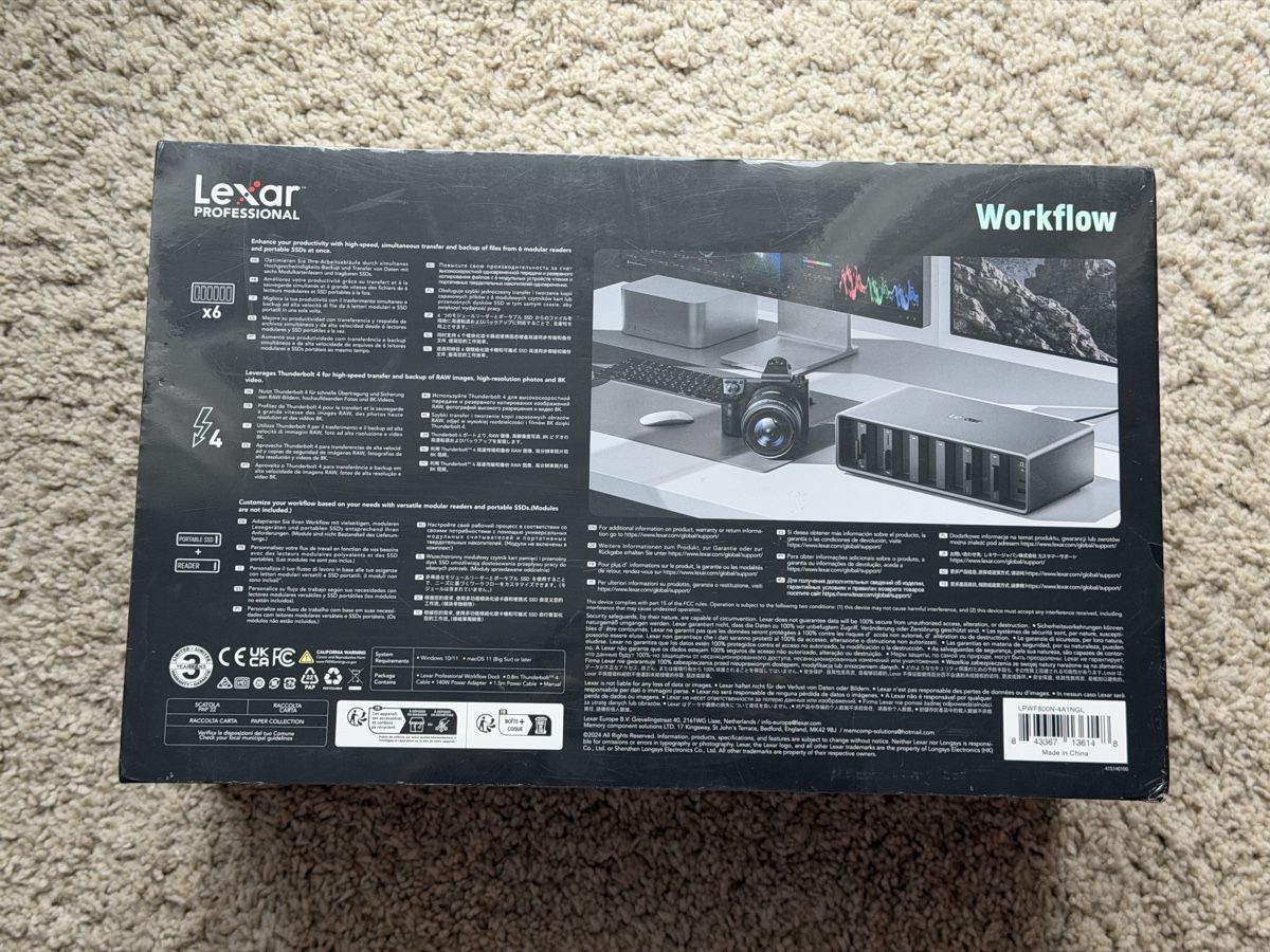 Dockingstation: Lexar professional workflow – Neu und originalverpackt aus Arzier le Muids von GROP94 1