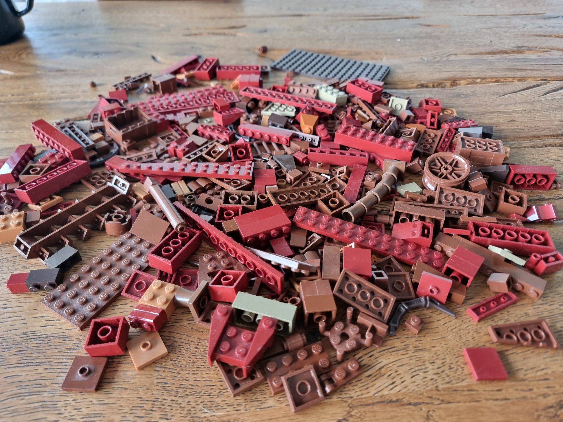 Lego Giocattoli: Braune Lego /  400 Gramm – Usato da Untersiggenthal venduto da fantail