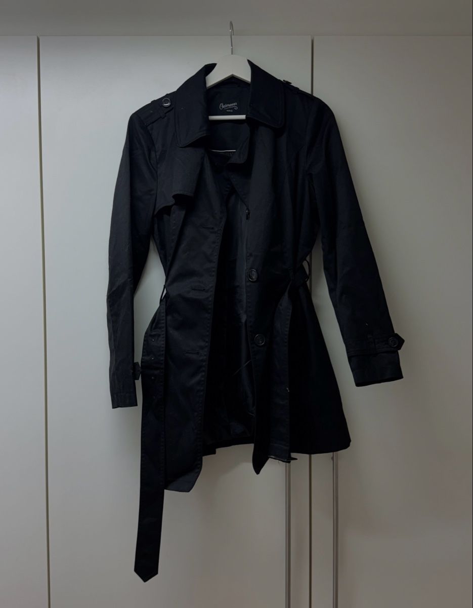 C&A Cappotti: Schwarzer Yessica Trenchcoat, one size – Usato da Tuggen venduto da jess_gls06