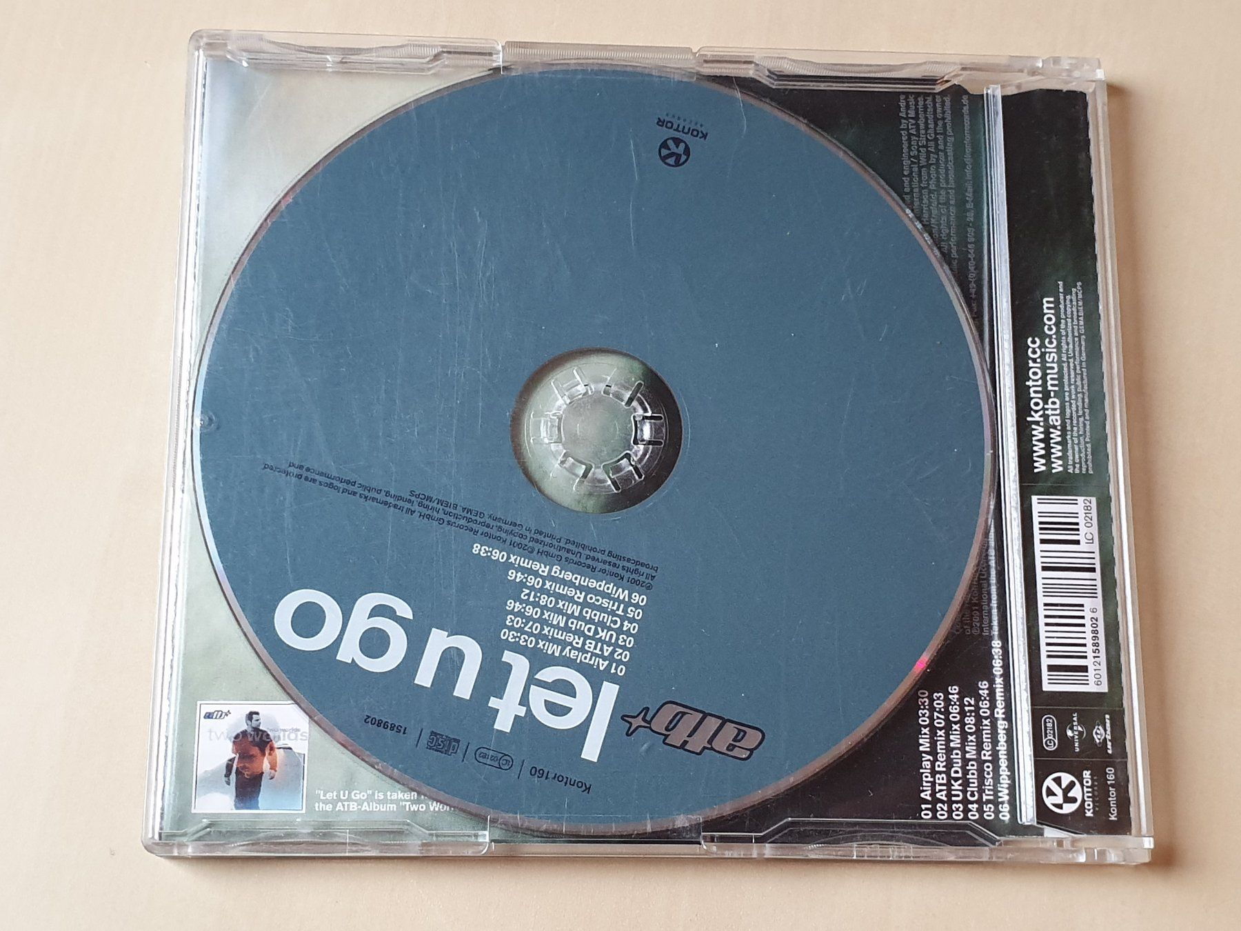CDs: ATB let u go – D'occasion à Stansstad par collectorsshop 1