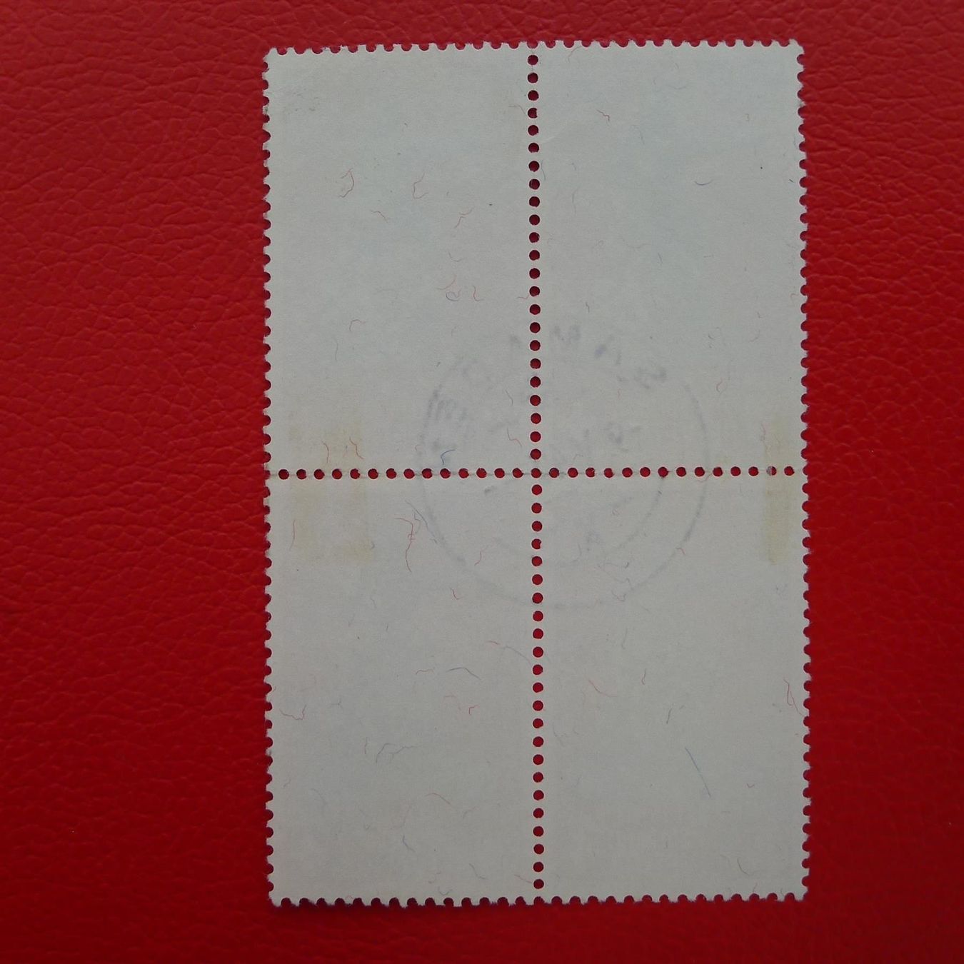 Alle Briefmarken: 1940, B7 Viererblock mit Zentrumstempel SAMADEN, Kat: 400.- – Gebraucht aus Sursee von Luzernerraute 1