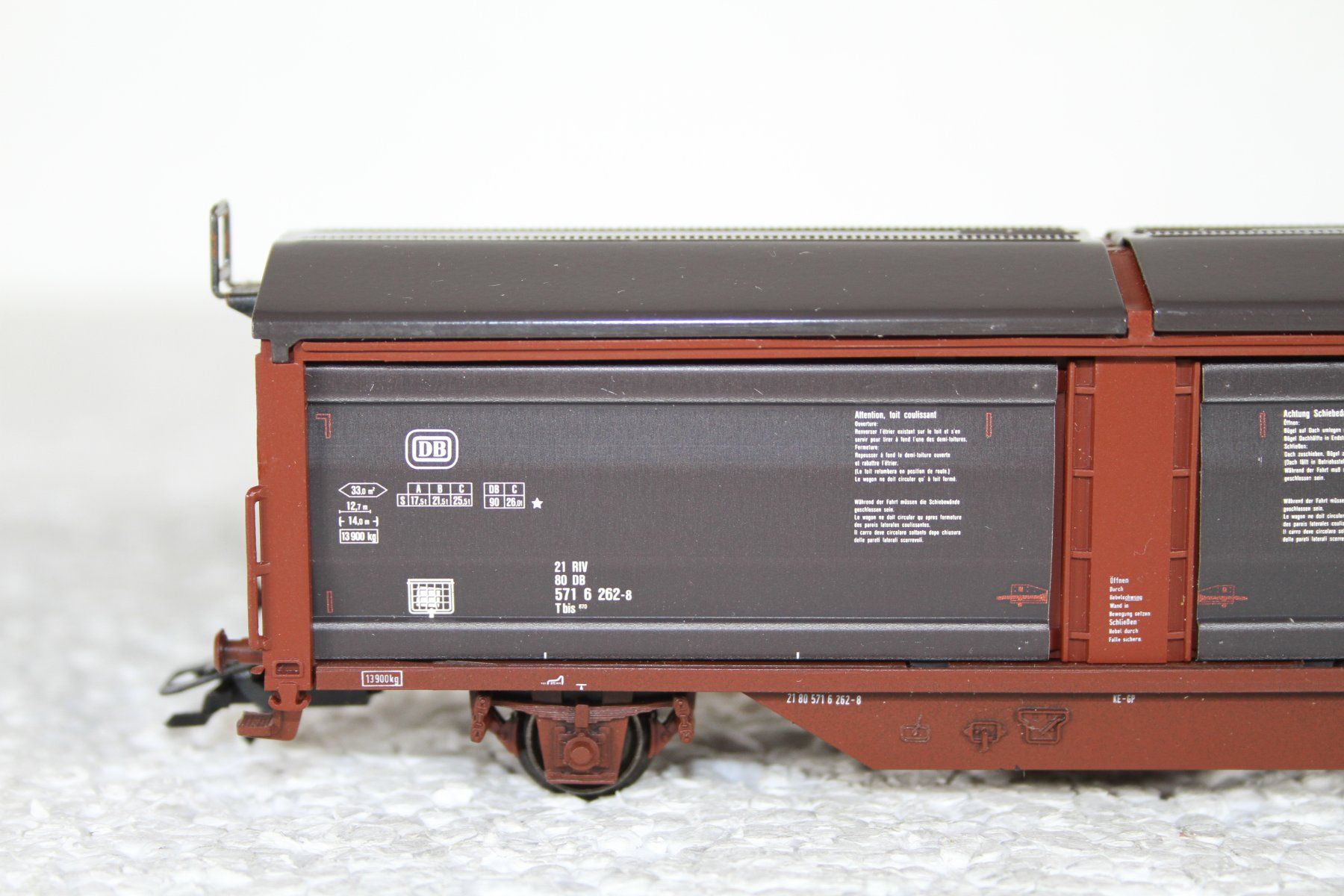 Märklin Modellini di ferrovie: Märklin 4633  DB Schiebewandwagen – Usato da Triesen venduto da cor_62ts 2