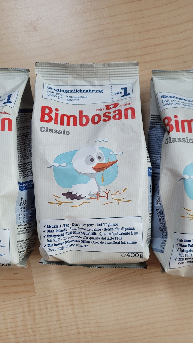 Bimbosan Lebensmittel & Spezialitäten: Bimbosan Classic 1 3x400g neu – Neu und originalverpackt aus Wattwil von JosuaSchneider 1