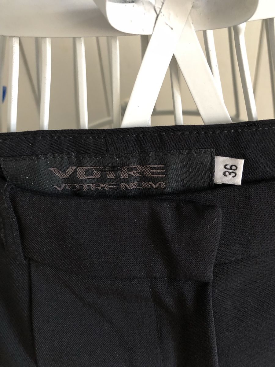 Hosen: Pantalon noir élégant Votre Nom 36 – Neu (gemäss Beschreibung) aus Cuarnens von Sandrine0110 2