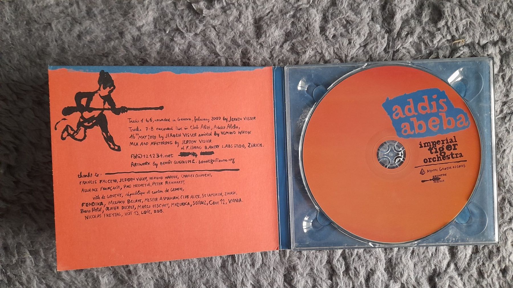 CD: IMPERIAL TIGER ORCHESTRA     ADDIS ABEBA       CD – Usato da Wetzikon ZH venduto da Ramones01 2